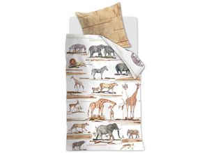 8719931575472 - Kids - Bettwäsche Big Five Größe 135x200 80x80 cm natural 8719931575472 - Kids - Bettwäsche Big Five Größe 135x200 80x80 cm natural