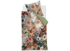 8719931792749 - Bettwäsche AT HOME BY BEDDINGHOUSE Forever Flowers Gr B L 135 cm x 200 cm (1 St) B L 80 cm x 80 cm (1 St) Renforcé bunt (pastelll) Renforcé-Bettwäsche