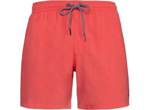 8719947199099 - PROTEST® Badeshorts Tunnelzug für Herren rot S