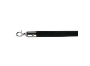 8719979472429 - VEBA Absperrkordel velour schwarz poliert Ø 3cm Länge 157 cm 10103BC 8719979472429 - VEBA Absperrkordel velour schwarz poliert Ø 3cm Länge 157 cm 10103BC