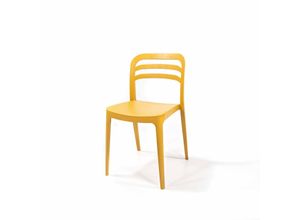 8719979474959 - VEBA Wave Chair Senf Stapelstuhl Kunststoff 50926