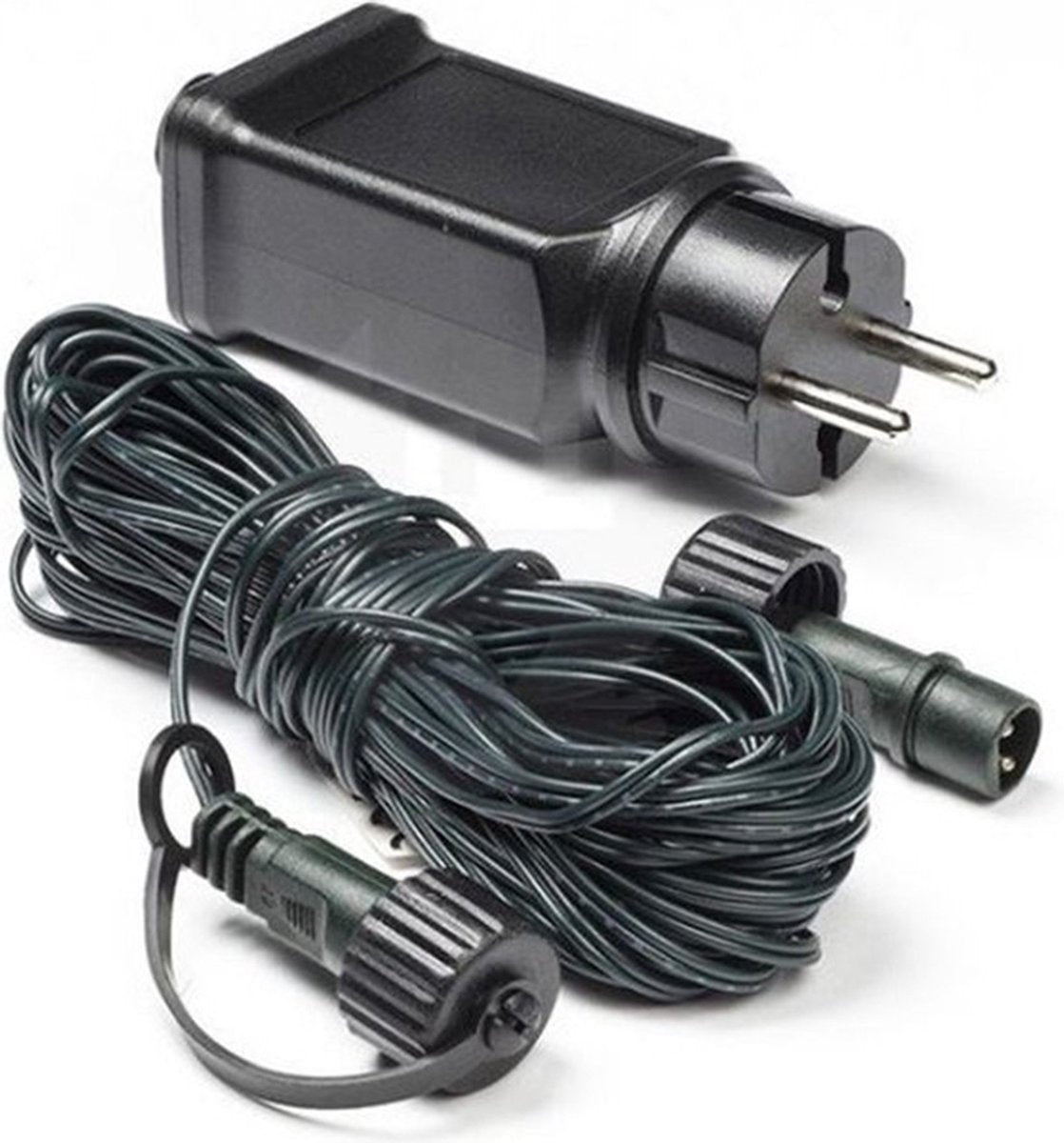 8719987301551 - Starter Adapter für koppelbare Weihnachtsbeleuchtung - Geeignet für bis zu 1600 LEds ca - 10 Meter