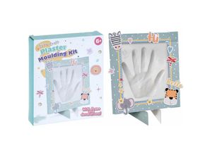 8719987361104 - Koopman - 12x Baby Gips Set Basteln Spielzeug Kreativität Modellieren Masse Kinder Gießen 8719987361104 - Koopman - 12x Baby Gips Set Basteln Spielzeug Kreativität Modellieren Masse Kinder Gießen