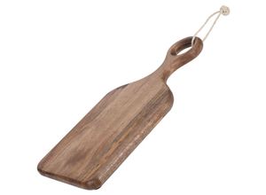 8719987420955 - Home Styling - Deko-Schneidebrett mit Aufhängeschnur  41 x 19 cm Holz