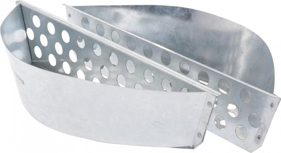 8719987437700 - Bbq Holzkohle Brikett-Halter 2 Stück Silber 8719987437700 - Bbq Holzkohle Brikett-Halter 2 Stück Silber