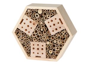 8719987803789 - - Insektenhaus hexagon Holz 225 x 74 x 20 cm