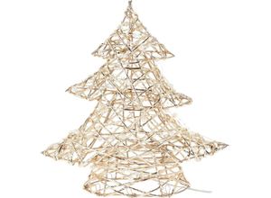 8719987925498 - Weihnachtsbaum aus Metall 20 led 30 cm