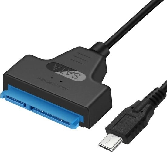 8719992803200 - GarpexÂ® USB C zu SATA Adapter - USB 31 Typ-C zu SATA 7+15 22 Pin Kabel