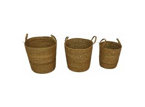8720006238253 - Dijk Natural - Dijk Dekorations Korb aus Gras ø 35 cm x 32 cm Deko-Accessoires