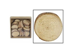 8720006238901 - Dijk Natural - Dijk Holzscheiben ø 2 cm 20 Stück Deko-Accessoires