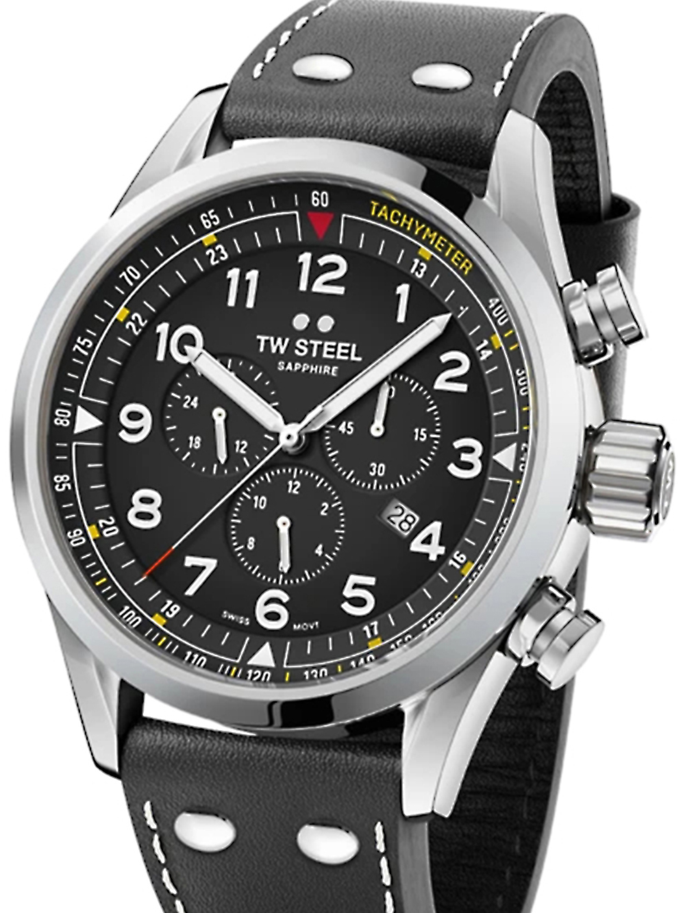 8720039110656 - TW-Steel SVS202 Chronograph Volante Herrenuhr 48mm 10ATM