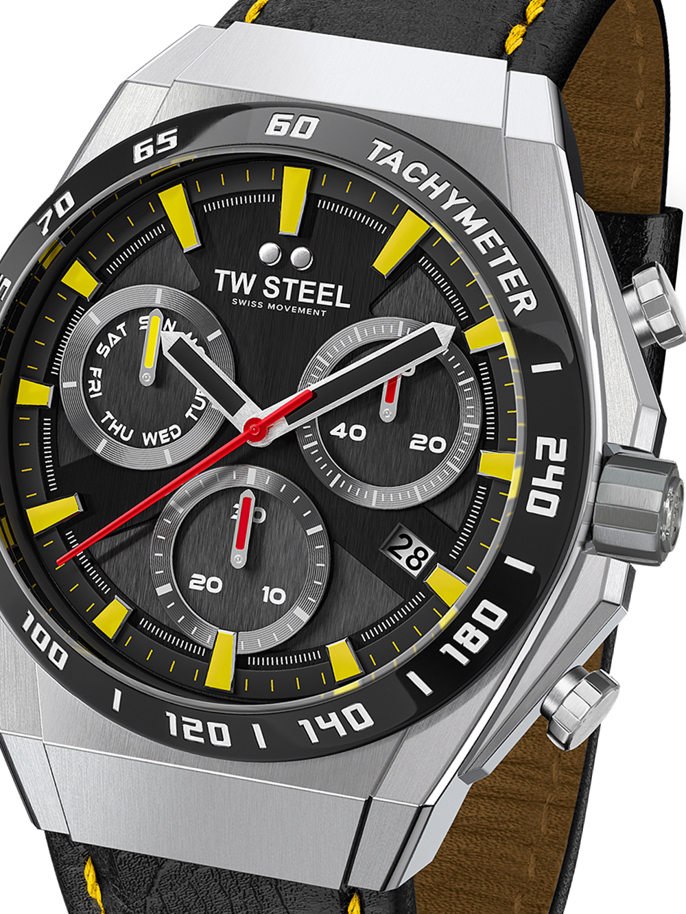 8720039111608 - TW-Steel CE4071 Fast Lane Chronograph Limited Edition Herrenuhr 44mm 10ATM