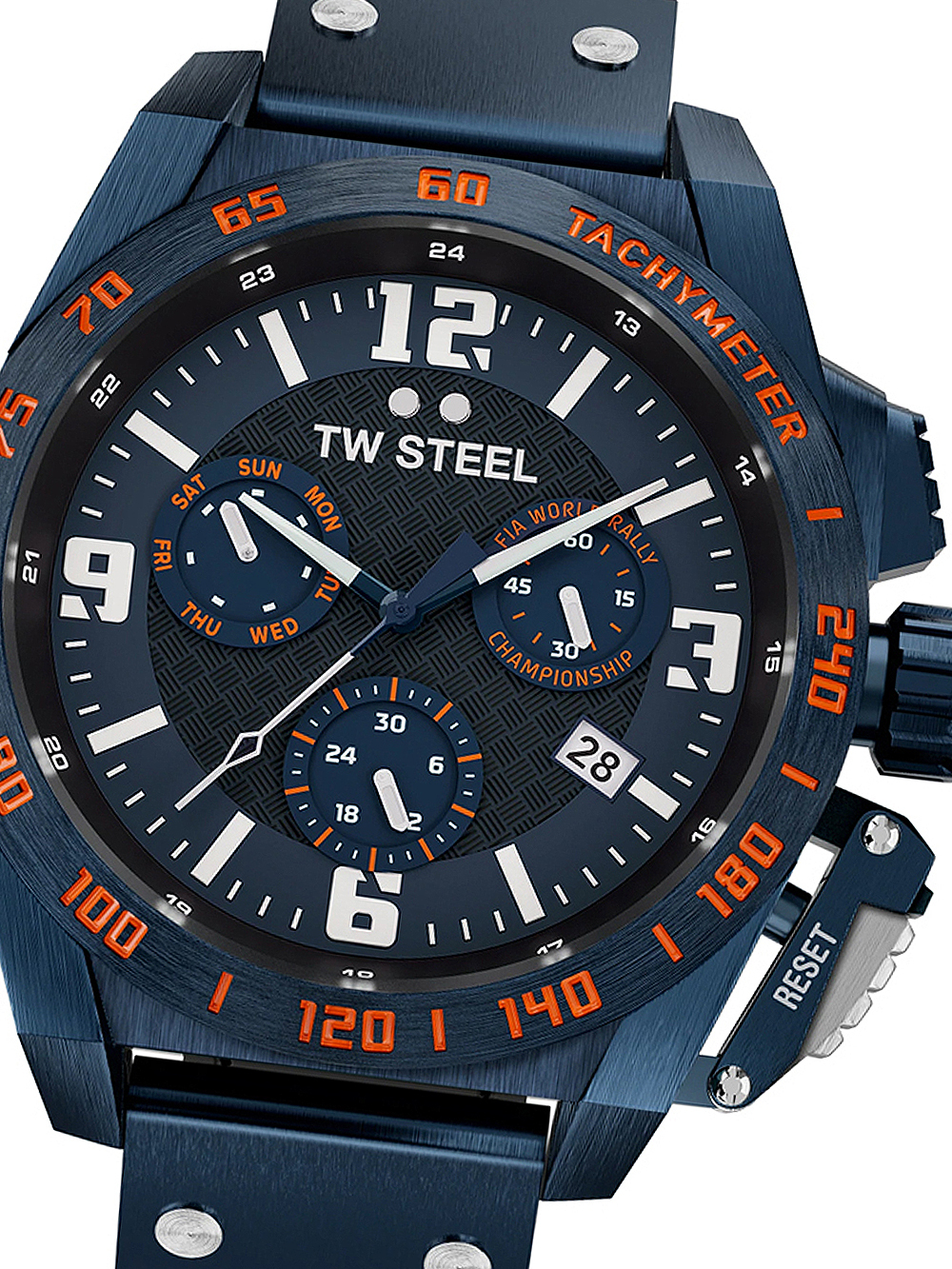 8720039111981 - TW-Steel TW1020 Fia World Rally Chronograph Limited Herrenuhr 46mm 10ATM