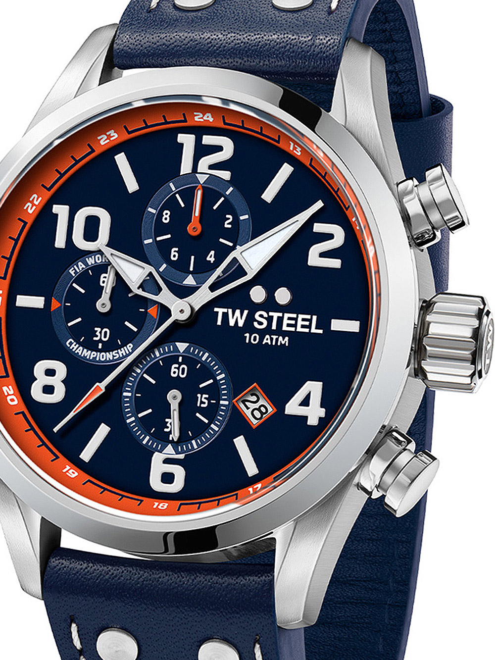 8720039112223 - TW-Steel VS89 Fia World Rally Chronograph WRC Herrenuhr 45mm 10ATM