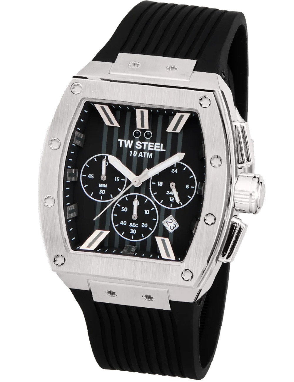 8720039113961 - TW-Steel T01 Herrenuhr Tonneau Chrono 42mm 10ATM