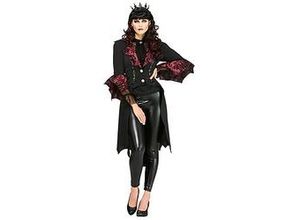 8720059062232 - Mantel Vampirin für Damen schwarz rot