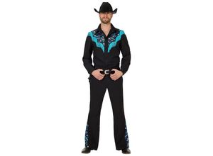 8720059068722 - butttinette Kostüm Cowboy für Herren schwarz blau