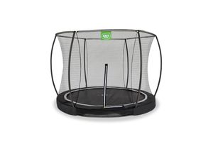 8720088266960 - Black Edition Bodentrampolin ø244cm - schwarz