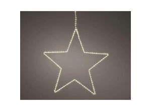 8720093312409 - - Metall Stern beleuchtet 175 Lichter ø 58 cm Lichterkette