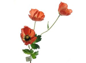 8720093615807 - Mohn Rot 3 Blüten 71 cm - Kunstblumen - Kaemingk