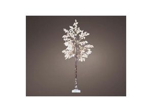 8720093672015 - - Micro led Baum weiße Blumen ip44 210cm 270 LEDs