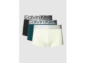 8720107549395 - Low Rise Trunks mit Label-Stitching im 3er-Pack