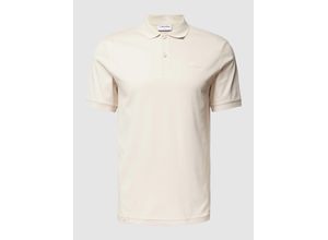 8720107577091 - Slim Fit Poloshirt aus Baumwolle mit Label-Detail