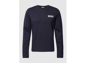 8720108299091 - Longsleeve aus Baumwolle mit Label-Detail