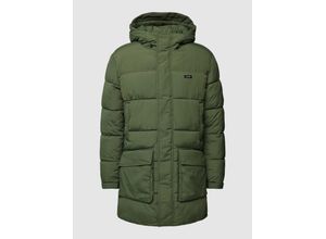 8720108448604 - Steppjacke mit Label-Patch und Pattentaschen 8720108448604 - Steppjacke mit Label-Patch und Pattentaschen