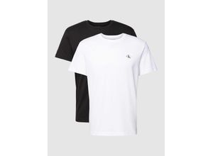 8720108716918 - Regular Fit T-Shirt mit Logo-Print im 2er-Pack