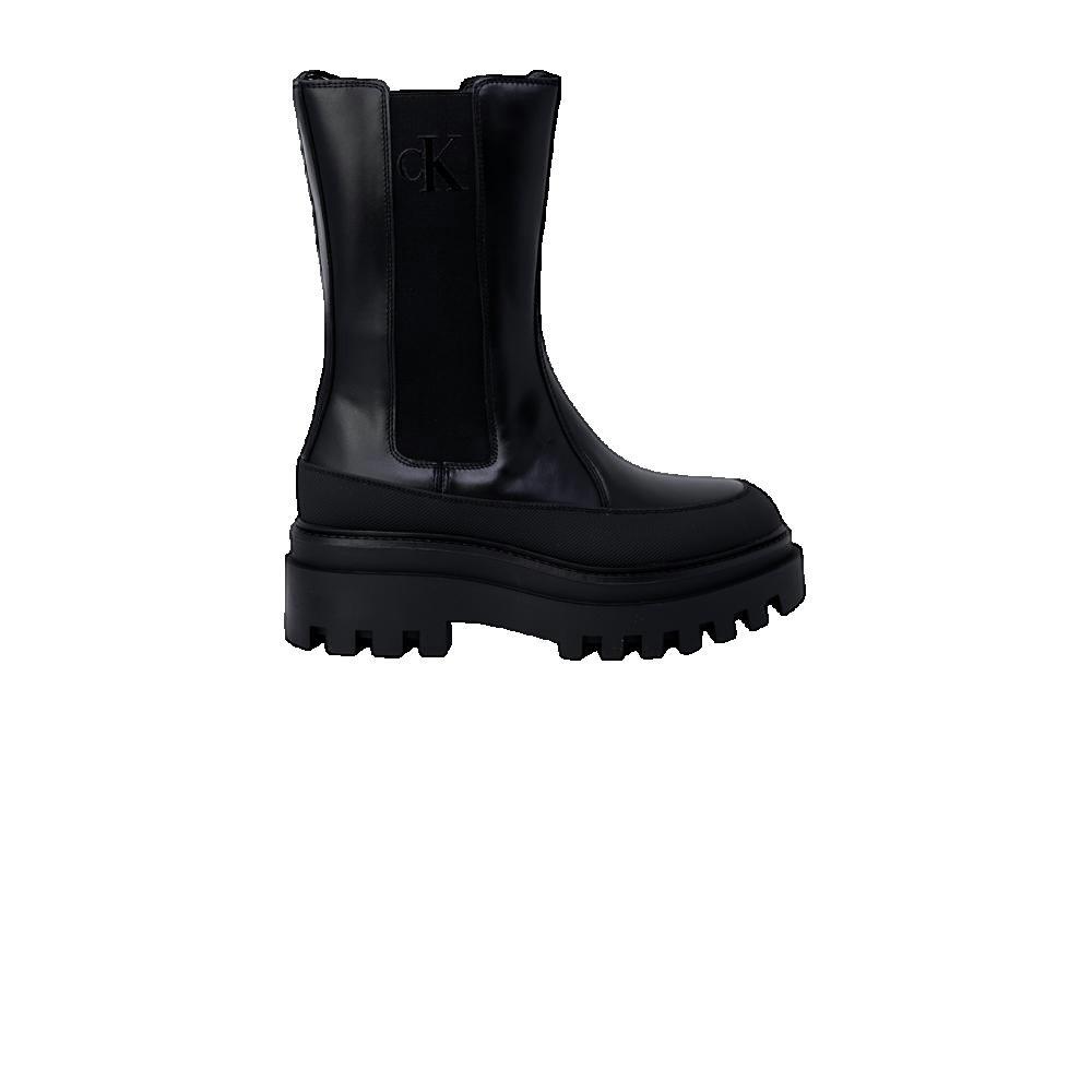 8720108730693 - Damen Stiefeletten Flatform Chelsea