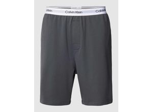 8720108809023 - Sweatshorts mit Label-Details