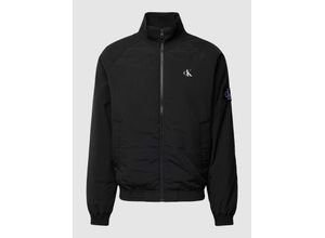 8720108943970 - Blouson mit Logo-Print und Eingrifftaschen