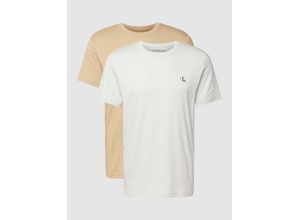 8720109353297 - Regular Fit T-Shirt mit Logo-Print im 2er-Pack