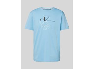 8720109355062 - T-Shirt mit Label-Print Modell MONOGRAM ECHO