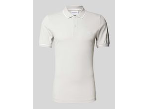 8720109357653 - Poloshirt mit Label-Stitching