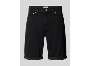 8720109374551 - Slim Fit Jeansshorts mit Label-Detail