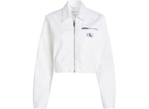 8720109455434 - Jeans Jeansjacke Reißverschluss kurzes Design für Damen weiß M