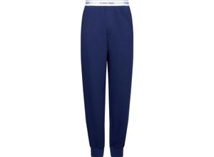 8720109688085 - Modern Cotton Loungewear-Hose Logo-Bund für Herren blau L