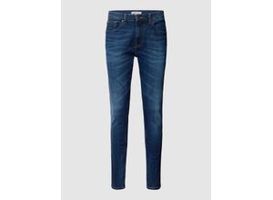 8720112703447 - Tommy Hilfiger Herren Jeans Austin - Slim Tapered Fit - Blau - Aspen Dark Blue Stretch