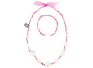 8720143328619 - Schmuck-Set CONSTANCE mit Kette und Armband in rosa