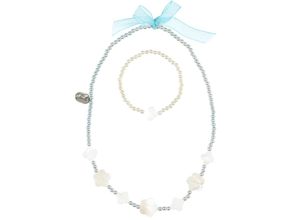 8720143328626 - Schmuck-Set CONSTANCE mit Kette und Armband in blau