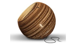 8720165407040 - Think Paper Globe Tischleuchte aus Karton Ø 64 cm