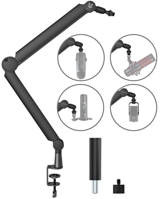 8720165730971 - Sensic SA 30 Mikrofonarm ohne Mikrofon - Mikrofonständer - Auslegerarm - Standard - mit 15cm Neigung