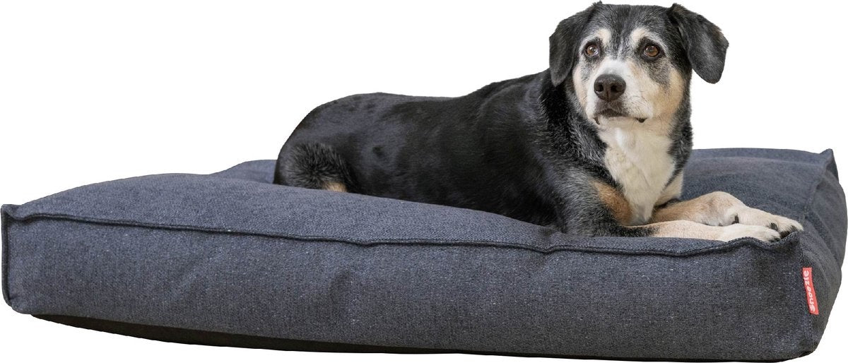 8720165873838 - Orthopädischer Hundekorb - Weiches und luxuriöses Hundekissen - Hundebett - Waschbar - Hundekörbe - 100 x 70 cm - Stormy Grey