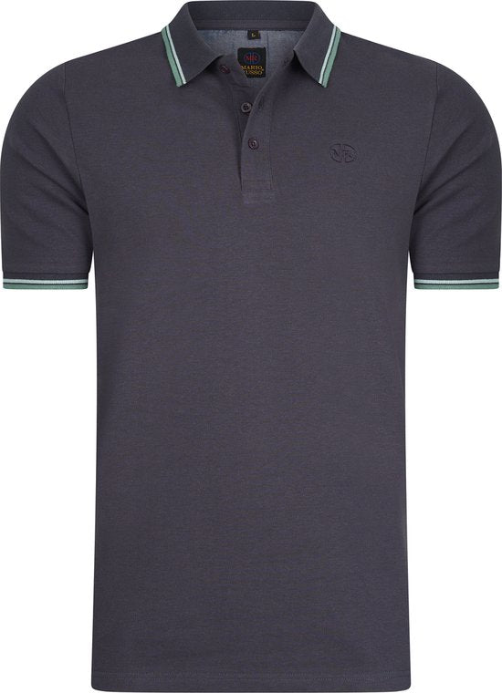 8720168684295 - Polo Shirt Edward - Polo Shirt Herren - Polohemden Herren - Baumwolle - Anthrazit 8720168684295 - Polo Shirt Edward - Polo Shirt Herren - Polohemden Herren - Baumwolle - Anthrazit