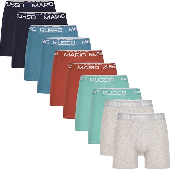 8720168689603 - Boxershorts - Herren Boxershorts - Herrenhosen - 10er-Pack - M - Farbmix