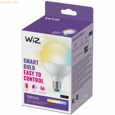 8720169076884 - WiZ White Globe E27 Tunable 75W matt Einerpack