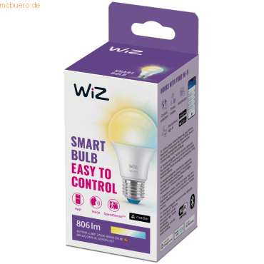 8720169076945 - WiZ White Lampe E27 Tunable 60W matt Einerpack