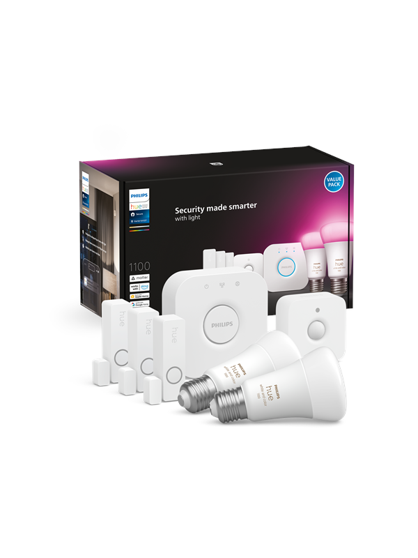 8720169159617 - Hue Secure Sensor WCA E27 set White